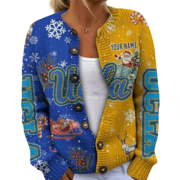 UCLA Bruins Women’s Knit Sweater Customize Name