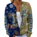 Navy Midshipmen Women’s Knit Sweater Customize Name