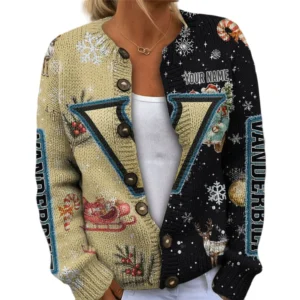 Vanderbilt Commodores Women’s Knit Sweater Customize Name