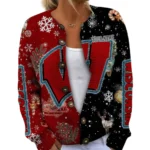 Wisconsin Badgers Women’s Knit Sweater Customize Name