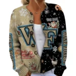 Wake Forest Demon Deacons Women’s Knit Sweater Customize Name