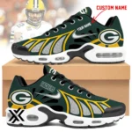 Green Bay Packers Air Max Plus Shoes Sneaker New 2026 Unisex Personalize Name