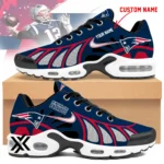 New England Patriots Air Max Plus Shoes Sneaker New 2026 Unisex Personalize Name
