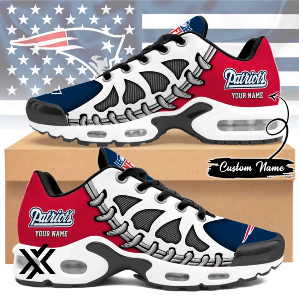 New England Patriots Air Max Plus Shoes Sneaker New 2026 Limited Unisex Personalize Name