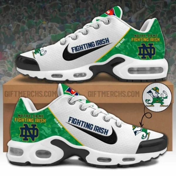 Notre Dame Fighting Irish Air Max Plus Shoes Sneaker Unisex New Design Customize Name