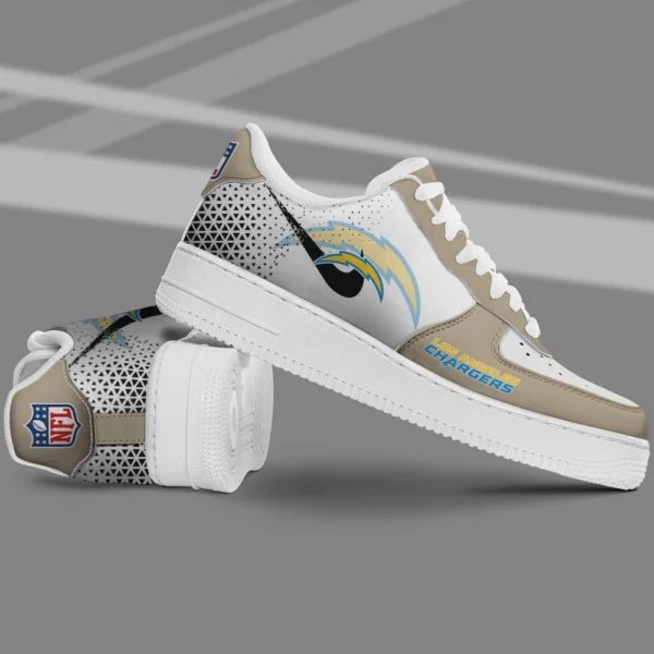 Los Angeles Chargers Air Force 1 Low Sneaker New 2026 Limited Unisex