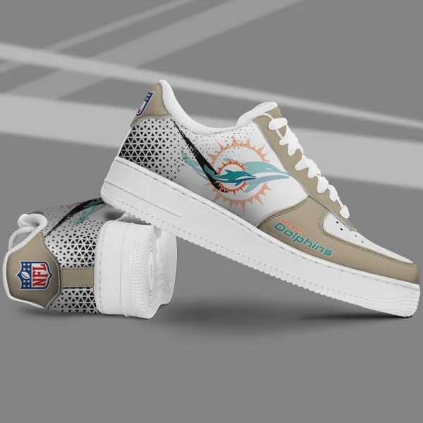Miami Dolphins Air Force 1 Low Sneaker New 2026 Limited Unisex