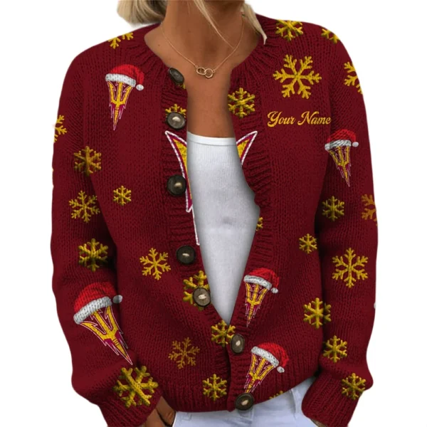 Arizona State Sun Devils Women’s Knit Sweater New 2026 Customize Name
