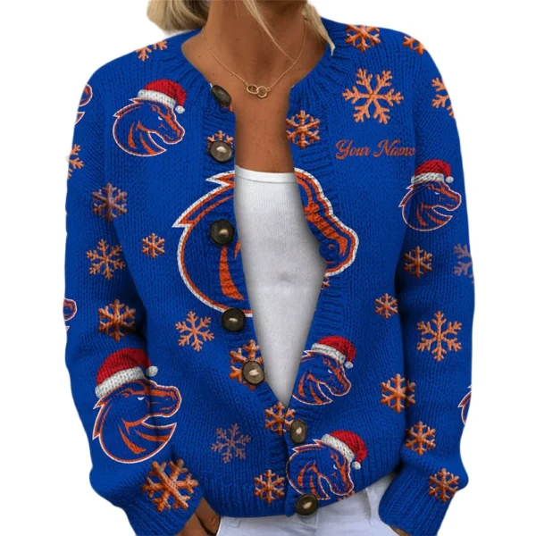 Boise State Broncos Women’s Knit Sweater New 2026 Customize Name