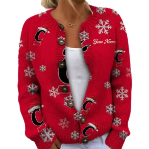 Cincinnati Bearcats Women’s Knit Sweater New 2026 Customize Name