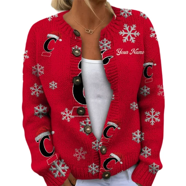 Cincinnati Bearcats Women’s Knit Sweater New 2026 Customize Name