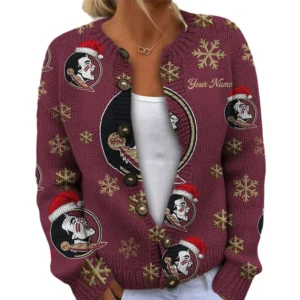 Florida State Seminoles Women’s Knit Sweater New 2026 Customize Name