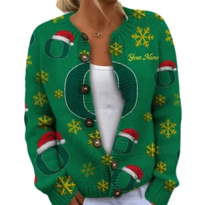 Oregon Ducks Women’s Knit Sweater New 2026 Customize Name