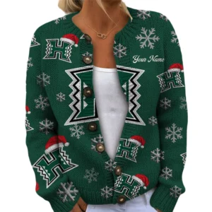 Hawaii Rainbow Warriors Women’s Knit Sweater New 2026 Customize Name