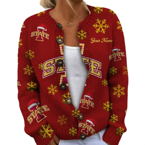Iowa State Cyclones Women’s Knit Sweater New 2026 Customize Name