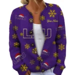 LSU Tigers Women’s Knit Sweater New 2026 Customize Name