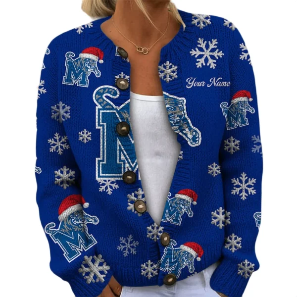 Memphis Tigers Women’s Knit Sweater New 2026 Customize Name