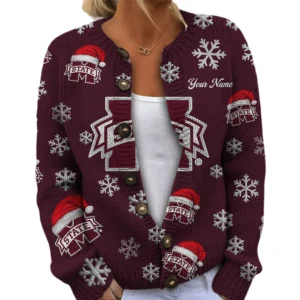 Mississippi State Bulldogs Women’s Knit Sweater New 2026 Customize Name