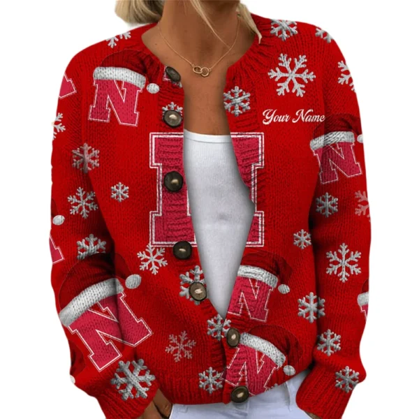 Nebraska Cornhuskers Women’s Knit Sweater New 2026 Customize Name
