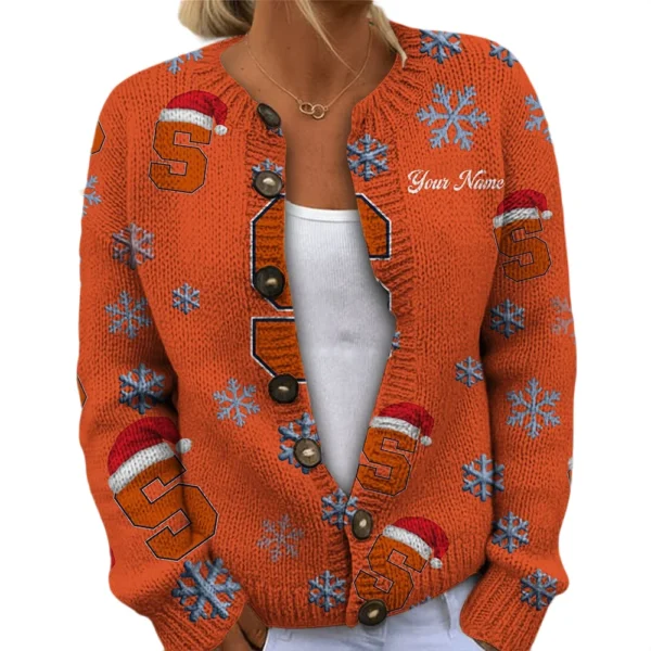 Syracuse Orange Women’s Knit Sweater New 2026 Customize Name