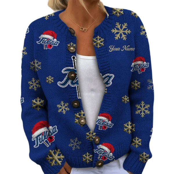 Tulsa Golden Hurricane Women’s Knit Sweater New 2026 Customize Name