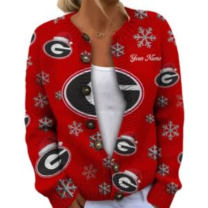 Georgia Bulldogs Women’s Knit Sweater New 2026 Customize Name