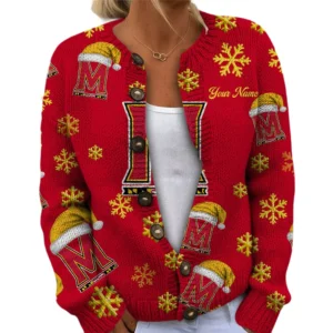 Maryland Terrapins Women’s Knit Sweater New 2026 Customize Name