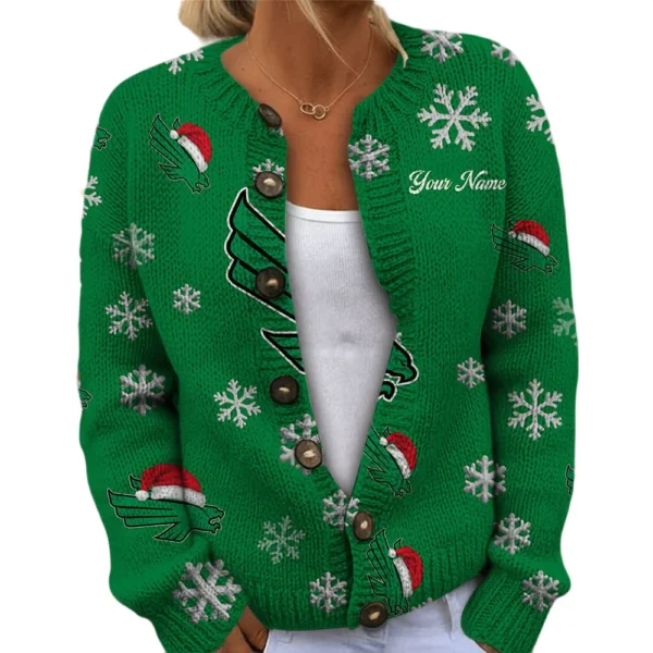 North Texas Mean Women’s Knit Sweater New 2026 Customize Name