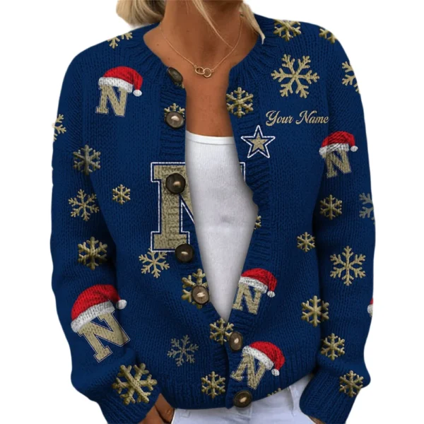 Navy Midshipmen Women’s Knit Sweater New 2026 Customize Name