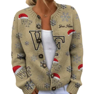Wake Forest Demon Deacons Women’s Knit Sweater New 2026 Customize Name