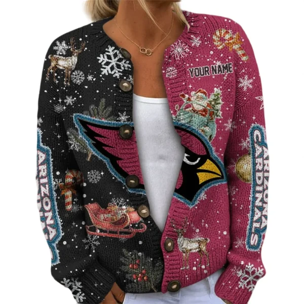 Arizona Cardinals Women’s Knit Sweater New 2026 Limited Customize Name