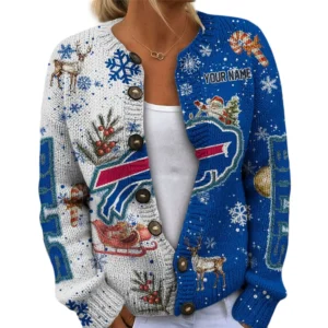 Buffalo Bills Women’s Knit Sweater New 2026 Limited Customize Name