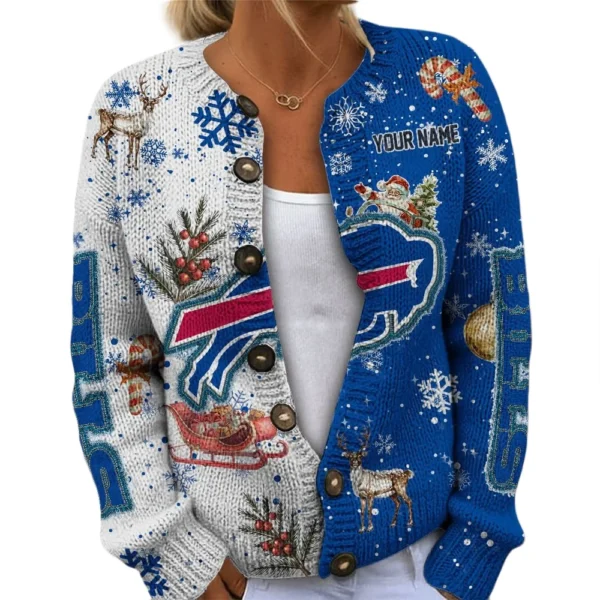 Buffalo Bills Women’s Knit Sweater New 2026 Limited Customize Name