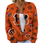 Cincinnati Bengals Women’s Knit Sweater New 2026 Customize Name