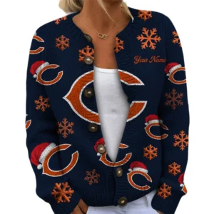 Chicago Bears Women’s Knit Sweater New 2026 Customize Name