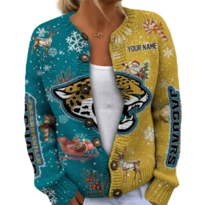 Jacksonville Jaguars Women’s Knit Sweater New 2026 Limited Customize Name