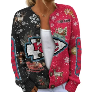 Kansas City Chiefs Women’s Knit Sweater New 2026 Limited Customize Name