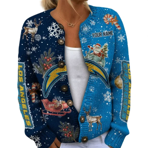 Los Angeles Chargers Women’s Knit Sweater New 2026 Limited Customize Name