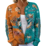 Miami Dolphins Women’s Knit Sweater New 2026 Limited Customize Name
