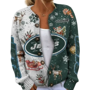 New York Jets Women’s Knit Sweater New 2026 Limited Customize Name