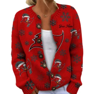 Tampa Bay Buccaneers Women’s Knit Sweater New 2026 Customize Name