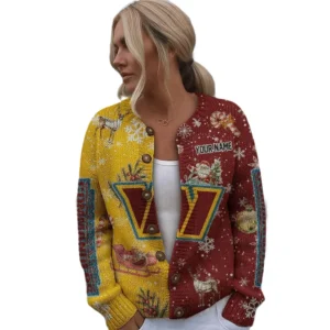 Washington Commanders Women’s Knit Sweater New 2026 Limited Customize Name