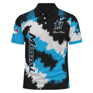Miami Marlins Polo Shirt 2026 Limited Customize Name
