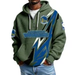 Golden State Warriors Waffle Knit Hoodie Quarter Zip 2026 Limited