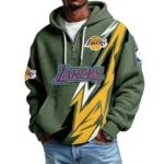 Los Angeles Lakers Waffle Knit Hoodie Quarter Zip 2026 Limited