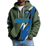 Orlando Magic Waffle Knit Hoodie Quarter Zip 2026 Limited