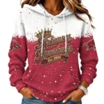 Arkansas Razorbacks Women’s Waffle Pullover Hoodie 2026 Limited