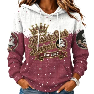 Florida State Seminoles Women’s Waffle Pullover Hoodie 2026 Limited