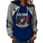 Georgia Southern Eagles x Freedom American Women’s Waffle Pullover Hoodie 2026 Limited