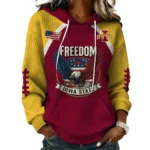 Iowa State Cyclones x Freedom American Women’s Waffle Pullover Hoodie 2026 Limited